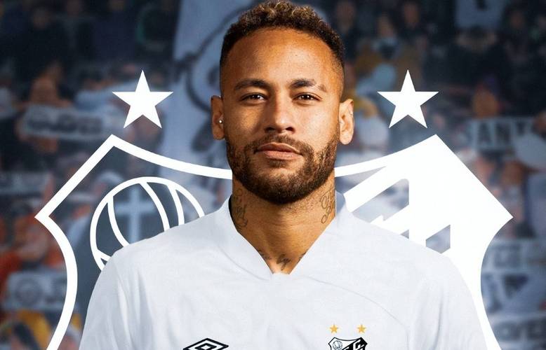 带伤作战贡献传射！内马尔开角球舒米特头球破门，桑托斯3球领先